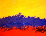 Landscape with Primary Colors